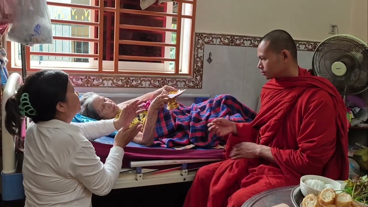 ទួលត្រៃសរណគម និងសមាទានសីលក្នុងគ្រួសារ ថ្ងៃ៨កើត ខែផល្គុន ឆ្នាំម្សាញ់ សប្តស័កពស២៥៦៩