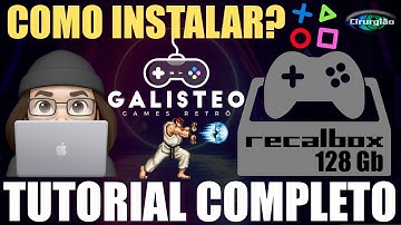 COMO INSTALAR SISTEMA Galisteo Cobalto V4 - 128 Gb 7.1.1 NO RECALBOX - LINK NA DESCRIÇÃO Cir. Videos
