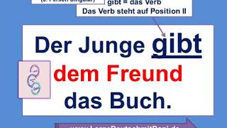 Deutsch lernen: Verben mit Dativ Deutsch lernen: Verben mit Dativ