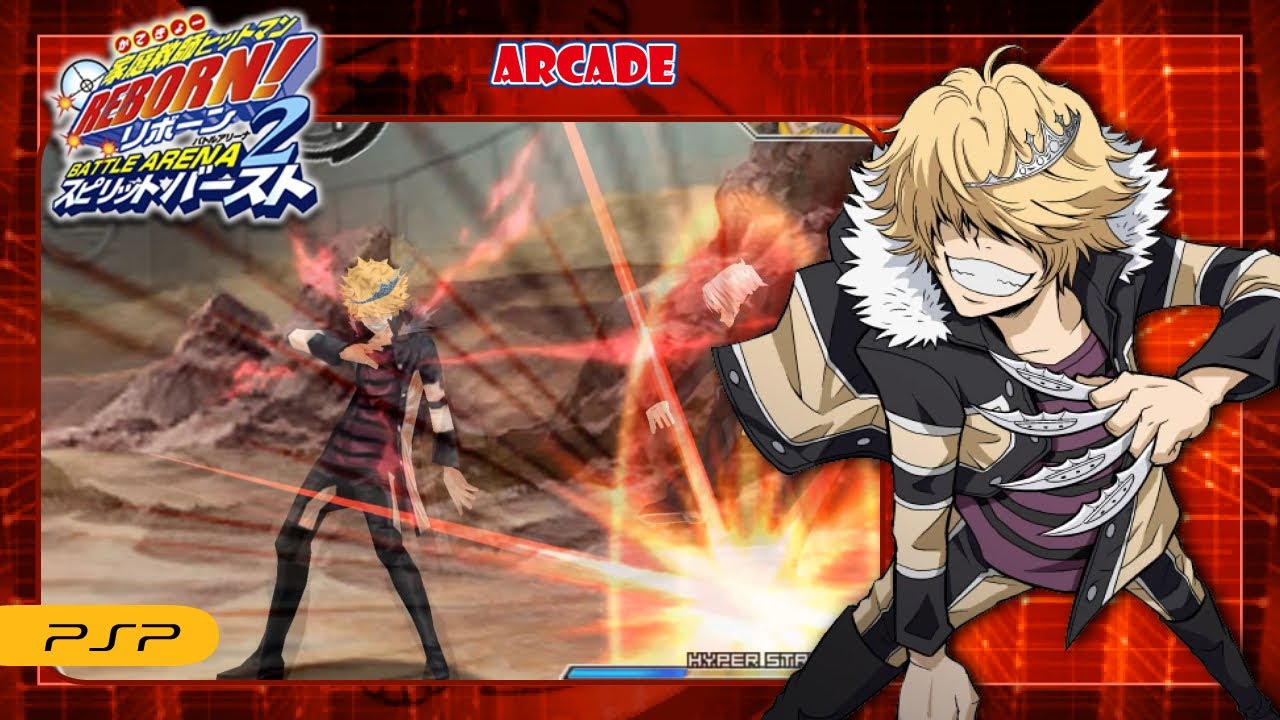 Katekyoo Hitman Reborn! Battle Arena 2 - Spirits Burst (Arcade Mode) Belphegor