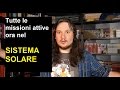 Tutte le missioni planetarie attive nel Sistema Solare