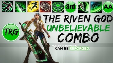 HAVE YOU EVER SEEN THAT COMBO?? - INSANE Riven Montage - The Riven G0d (EU)