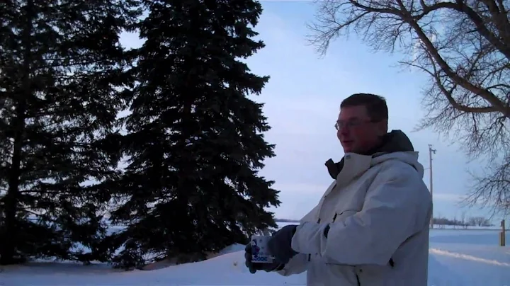 water freezing before it hits the ground