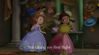 Video thumbnail of "My First Flight | Sofia The First | [LYRICS]"