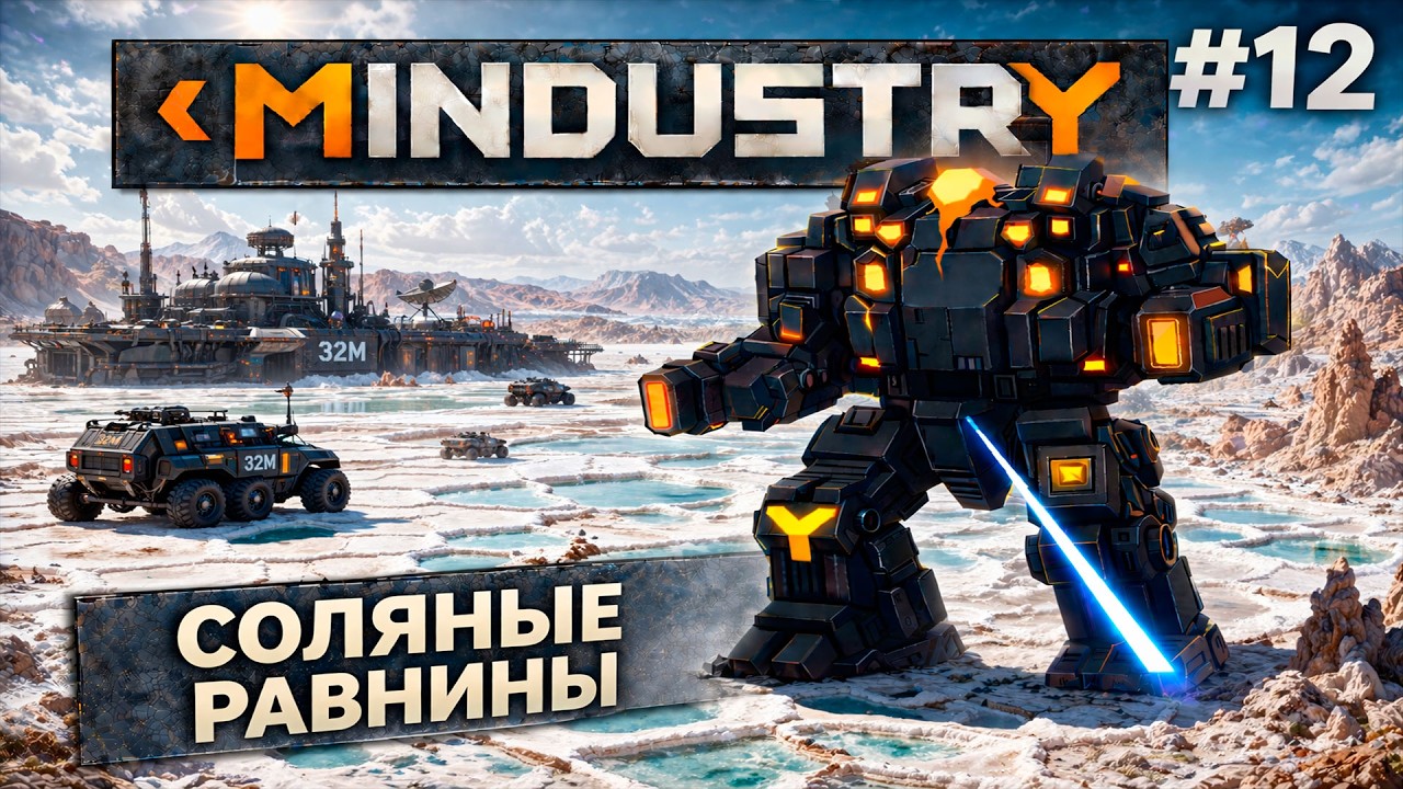 MINDUSTRY V8: СОЛЯНЫЕ РАВНИНЫ! / СЕРПУЛО