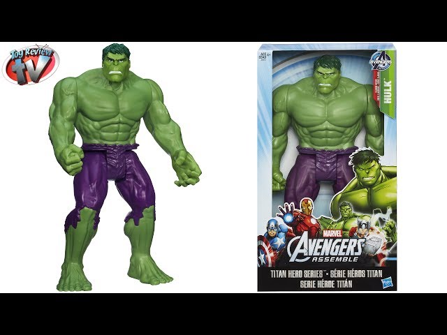 Marvel - avengers - figurine - hulk - titan 30cm, figurines