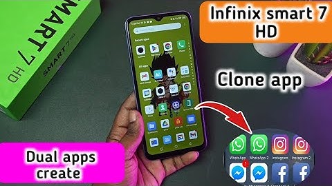 how to create dual app in Infinix Smart 7 HD, how to create clone app in Infinix Smart 7 HD,