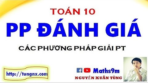 Giải phương trình lượng giác bằng đánh giá