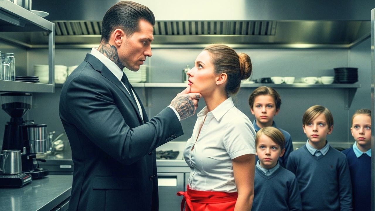 She Hid His Quadruplets for Years — Until the Mafia Boss Walked Into Her Café