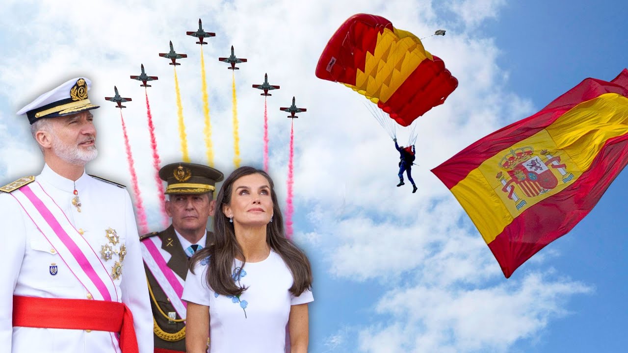 Homenaje en TENERIFE por el Día de las FUERZAS ARMADAS: así fue el desfile presidido por los Reyes