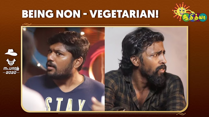Being Non - Vegetarian! | Mr.Bhaarath | FT. Finally  | Adithya TV