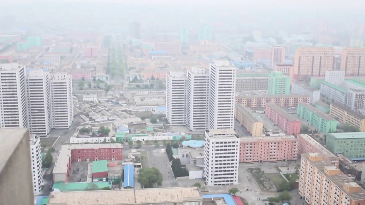 Pyongyang from Juche Tower