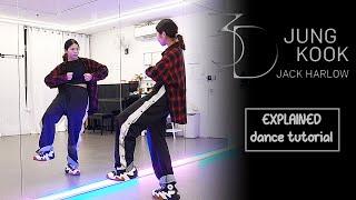 정국 (Jung Kook) '3D (feat. Jack Harlow)' Dance Tutorial | EXPLAINED + Mirrored