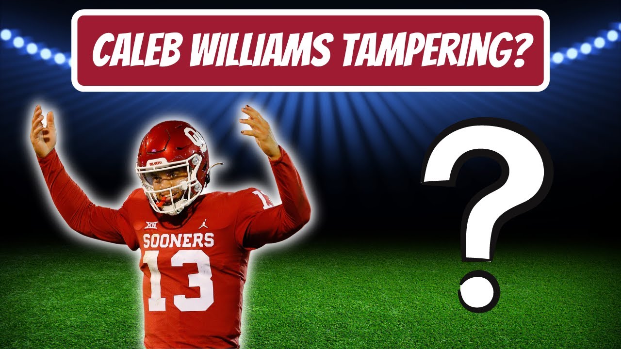 Caleb Williams Tampering? NFL should help CFB regulate NIL YouTube