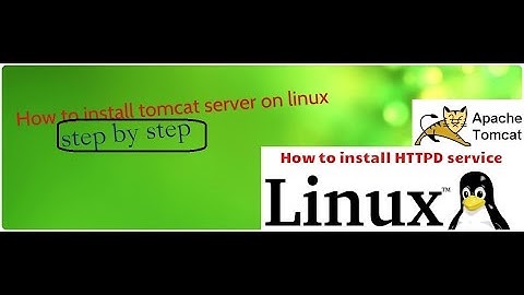 How to install tomcat service (httpd) on centos