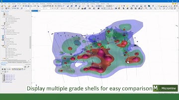 Micromine 2020 New Features - Compare Implicit Model