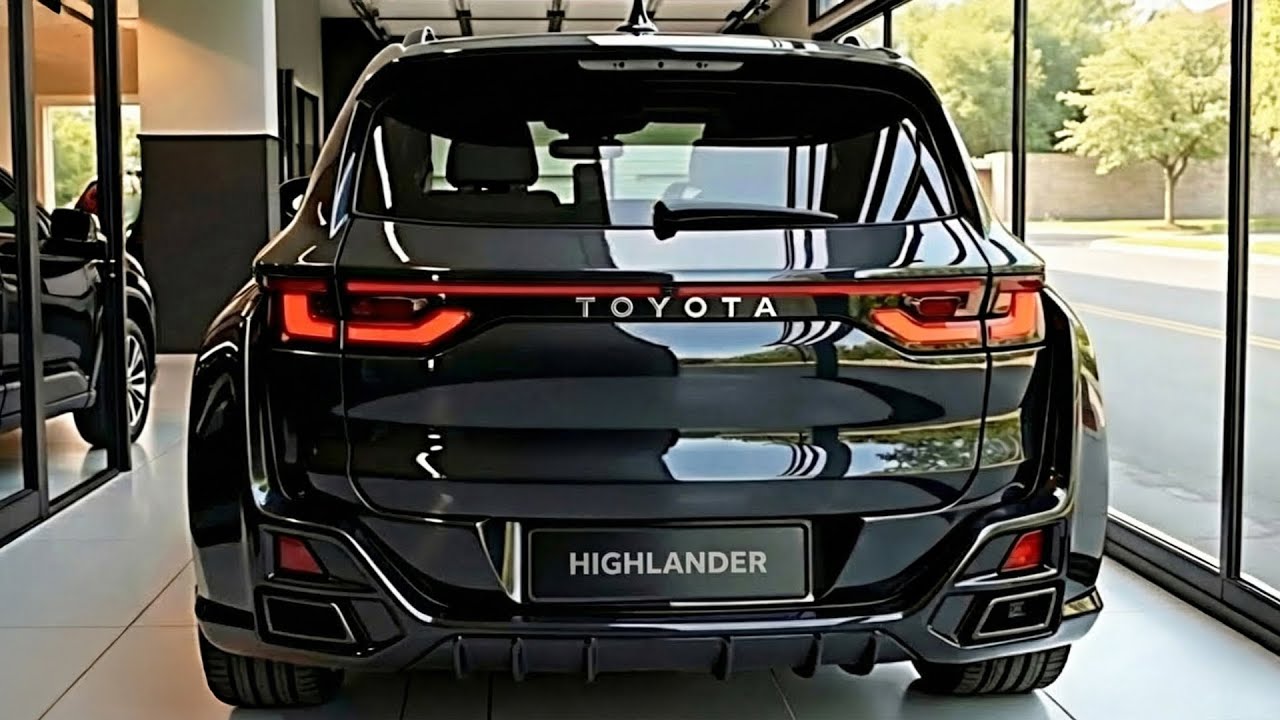Toyota Highlander 2026 года — более мощная гибридная мощность и семейный комфорт!