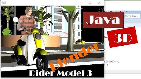 Java 3D: How to Make a 3D .obj Model Driving in an Apartment District (with Source Code)