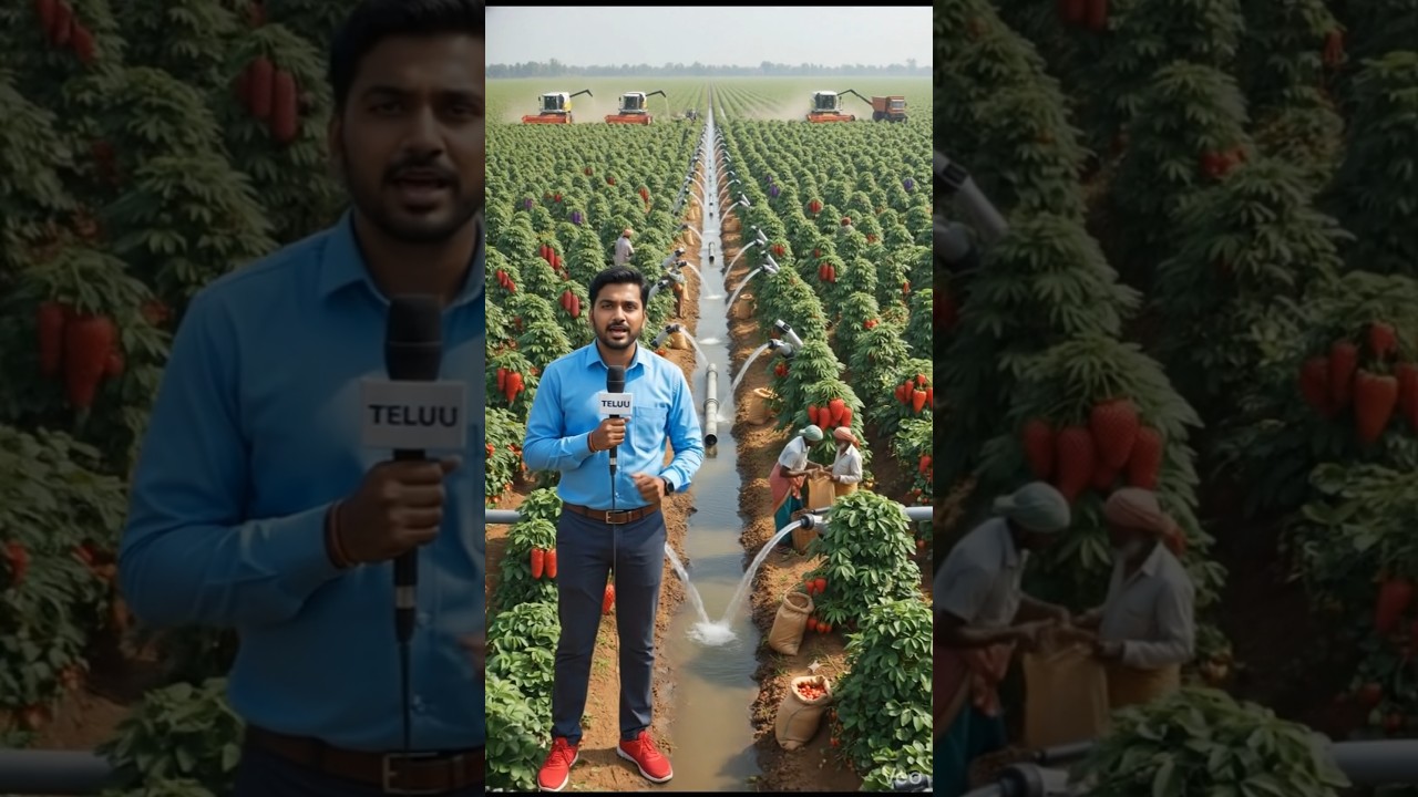 Amazing Strawberry Harvesting Farm to Market Process 