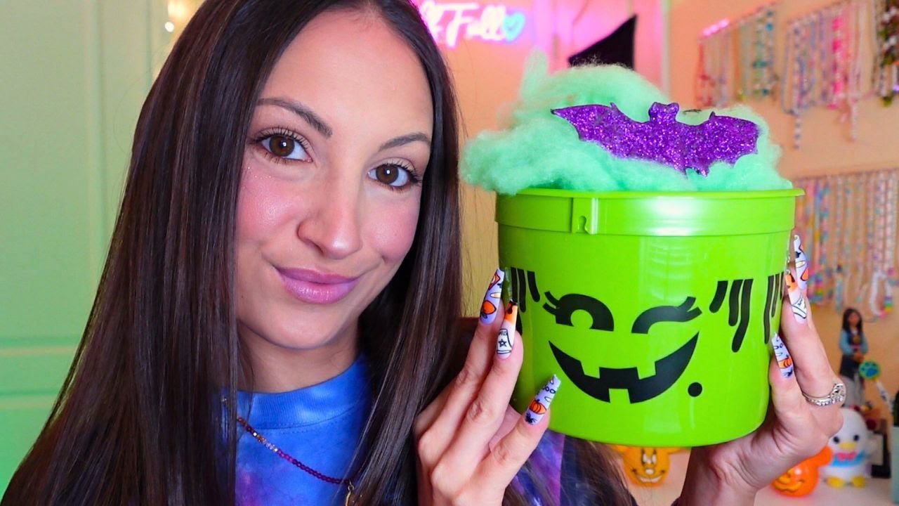 ASMR Boo Bucket of Tricks & Treats! 🎃 - YouTube