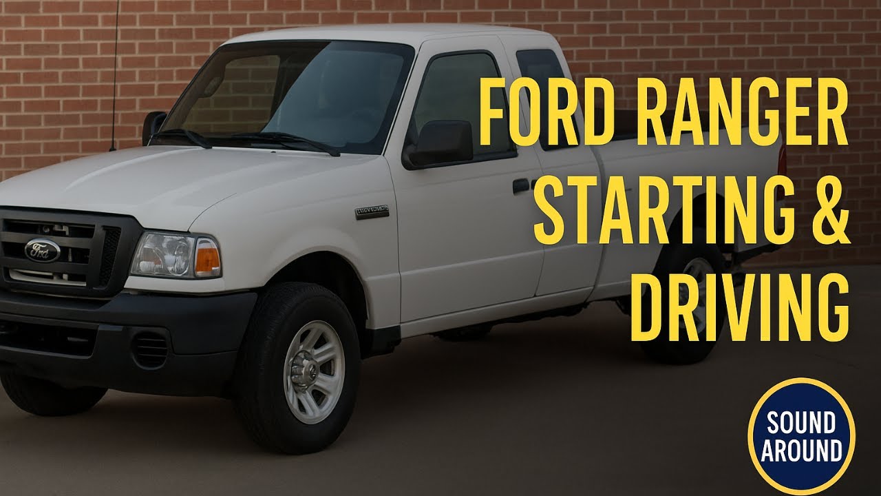 👣 Ford Ranger Starting and Driving Sound Effect – Realistic Truck ...