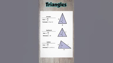 Area parameter of triangles || Triangles twist #triangle #maths #mathtrick #mathematic