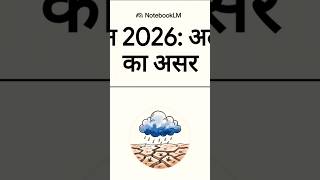 Weather News : भारत में एक्टिव हुआ अल नीनो | Monsoon 2026 | El Nino Active In India