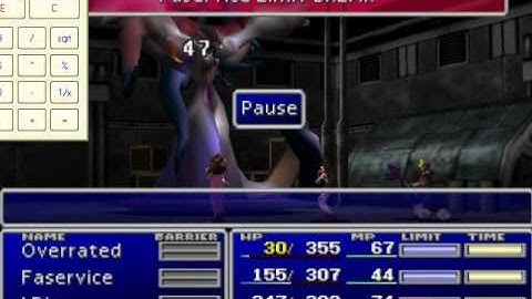 Final Fantasy VII - LLNMLI Challenge Part 10: Jenova BIRTH