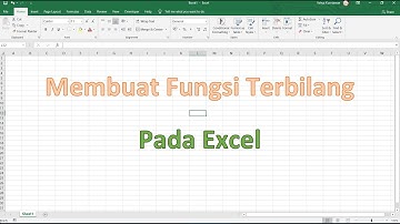 Membuat Fungsi Terbilang Dengan Excel