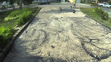 Driveway Resurface Time Lapse