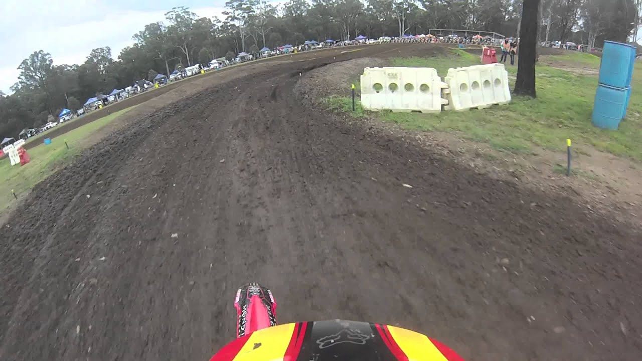 Motocross First Race Ever (Appin Round 2 race 1) YouTube