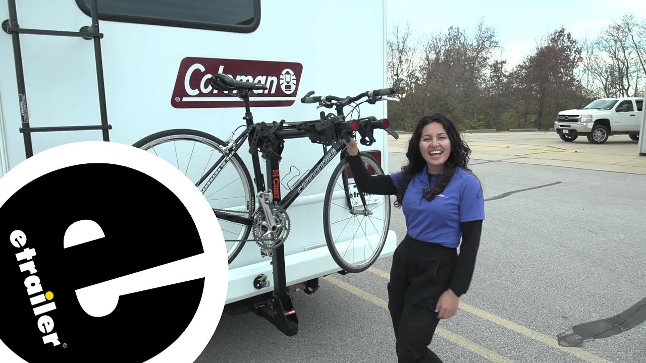 etrailer | Fit Test: Curt Bike Rack for 4 Bikes on a 2020 Thor Coleman Motorhome