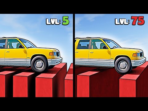 Vehicles VS Block Road in BeamNG drive