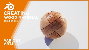 How To Make Wood Material In Blender 2.91