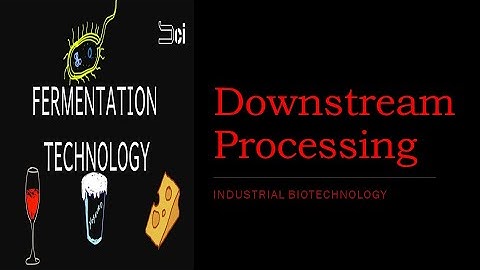 Downstream Processing || Biochemical Engineering.