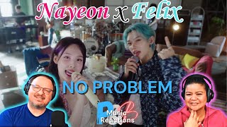 Nayeon (Twice) "No Problem" feat. Felix (Stray Kids) (Band Live Clip Video) | Couples Reaction!