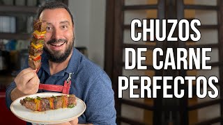Cómo Hacer Chuzos O Pinchos De Carne Receta Fácil
