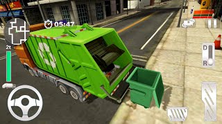 Permainan Mobil-mobilan Truk Sampah - Simulator Mengemudi Mobil Truk Sampah - Android Gameplay screenshot 1