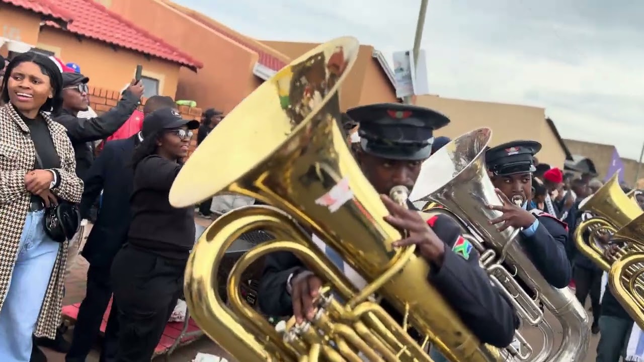 Ezase-Vaal Brass Band plays “Pela Hao” at St. Canaan feast 2026 🔥🔥🔥🔥