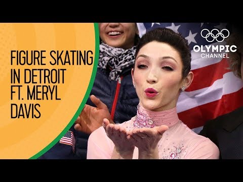Meryl Davis is inspiring young girls through Figure Skating in Detroit!