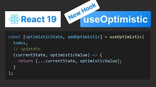How to Use the useOptimistic Hook in React 19 for Smoother UI Updates