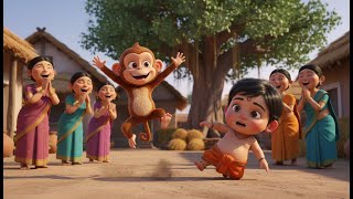 Little Bheem Aur Jadui Laddoo 😱 | Funny Cartoon Story | Kids Animation Hindi