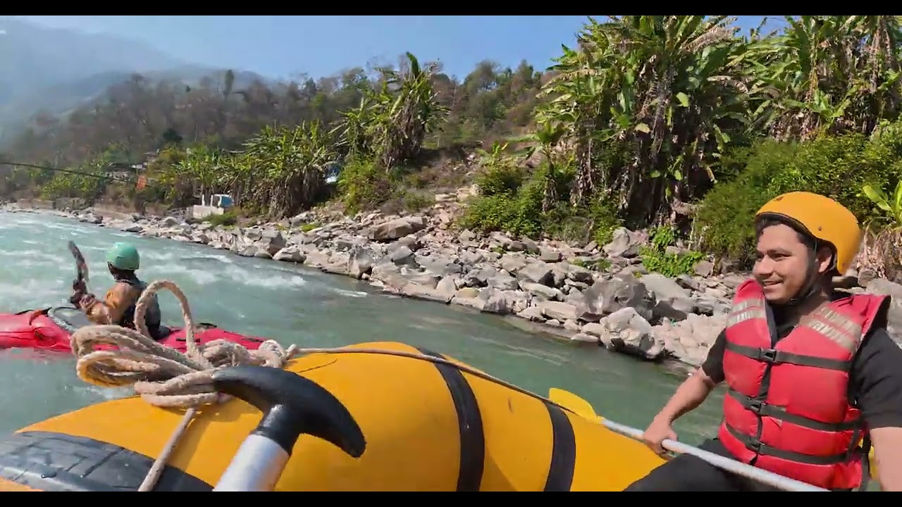 Extreme Rafting in Bhotekoshi River | Sukute Adventure Vlog 🌊🔥 #santoshkunwar