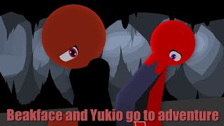 Beakface and Yukio go to adventure | Stick nodes animation