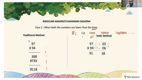 [Think Academy] Vedic Math Multiplication Tutorial - Zubin