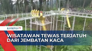 Jembatan Kaca Limpakuwus di Banyumas Pecah, Satu Wisatawan Tewas!