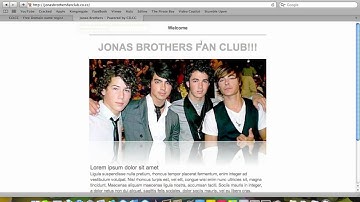 How to create a free website with iWeb