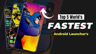 Top 5 World's Fastest Android Launchers | Best Launcher for Android | Android Customization screenshot 2