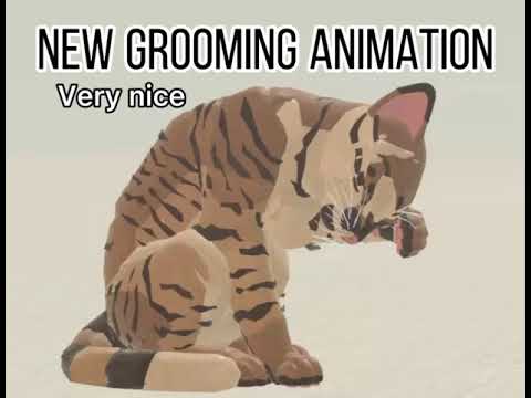 New grooming animation||warrior cats ultimate edition