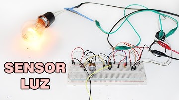 Faça sua Luz automática igual de poste ! ( SENSOR DE LUZ COM LDR )